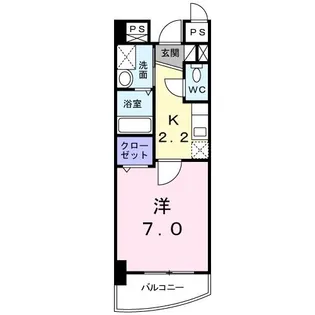 東峰マンション【3階】の間取り