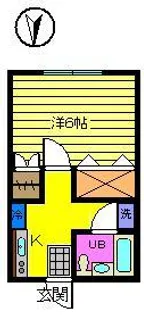 サンシャイン40II【2階】の間取り