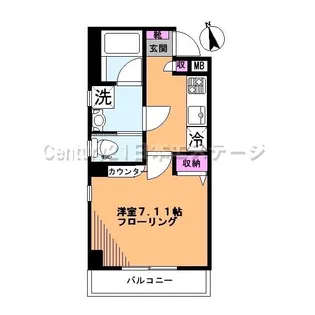 アネックスコート【3階】の間取り