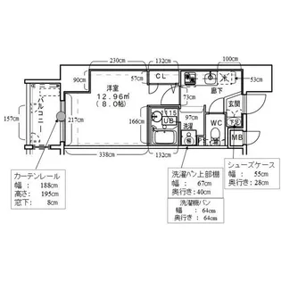 大須レジデンス【2階】の間取り