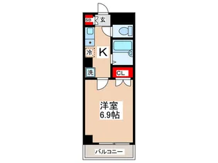 清水町ビル【4階】の間取り