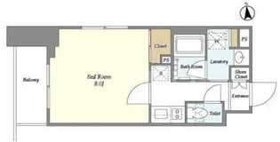 ORSUS 梅島【1階】の間取り