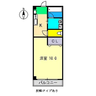秋櫻館【3階】の間取り