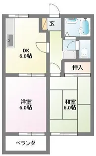ガーデンハウス【1階】の間取り