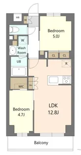 S-RESIDENCE東浦和agua【2階】の間取り