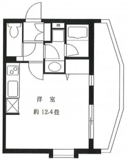 グローーリオ千住新橋【3階】の間取り