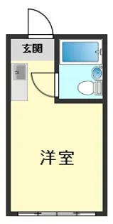 クロノス北小岩【3階】の間取り