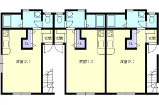 プラトー【1階】の間取り