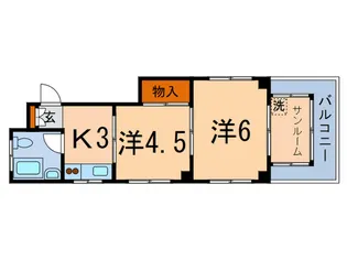 平野ビルの間取り