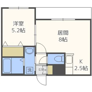AzaleaIII(アゼィリアIII)【5階】の間取り