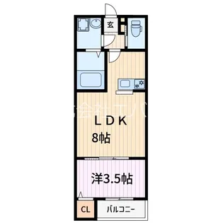 ROBOT HOME北戸田【1階】の間取り