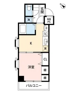 グランヴァン南雪谷【3階】の間取り