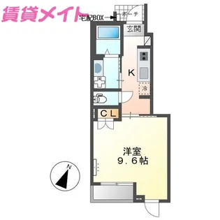 Asahihills【1階】の間取り