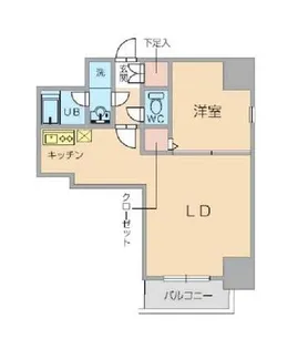 メゾン・ド・ヴィレ日本橋浜町【11階】の間取り