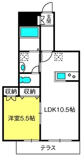 Maison Charlotte【1階】の間取り