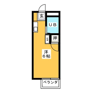 パセオ外山【2階】の間取り