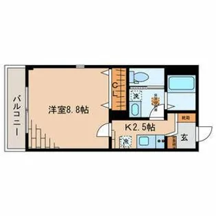 マミービル【2階】の間取り