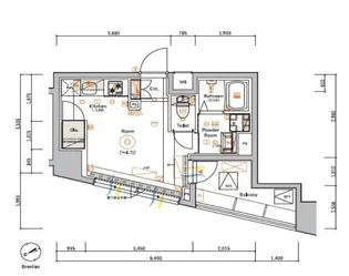 SYLA SAKURAGICHO【5階】の間取り