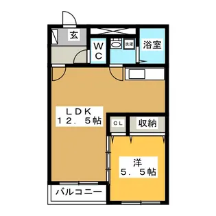 Heartful Y.N.S【1階】の間取り