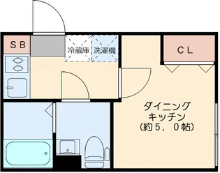 レピュア本郷レジデンス【1階】の間取り