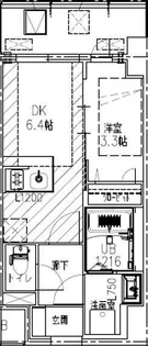 JMFレジデンス都島【11階】の間取り