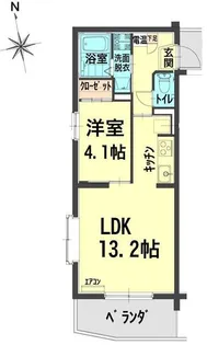 ヴィオレータ【2階】の間取り