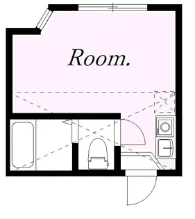 ユナイト保土ヶ谷ベニントン【2階】の間取り