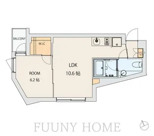 コートモデリア広尾TOKYO【3階】の間取り