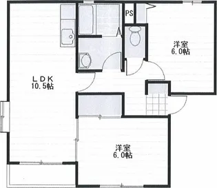 マノワール季史 B棟【2階】の間取り