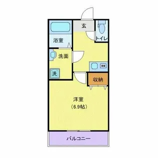 La Felicia相模原【2階】の間取り