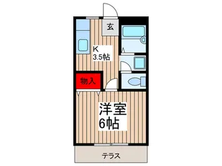 HEIMU SAITO【1階】の間取り