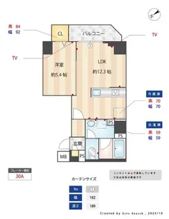 Alivis本郷三丁目【8階】の間取り