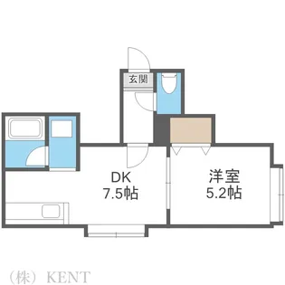 メゾンコンフォート【3階】の間取り