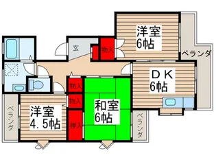 第二湯浅マンション【2階】の間取り