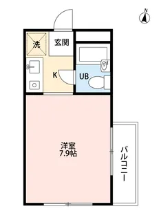 ライムハウス【1階】の間取り