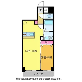 アークヒル小針が丘【2階】の間取り