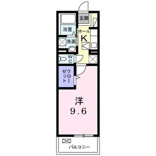 ボナール希央台III【1階】の間取り