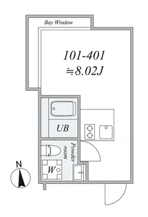 trias268【1階】の間取り