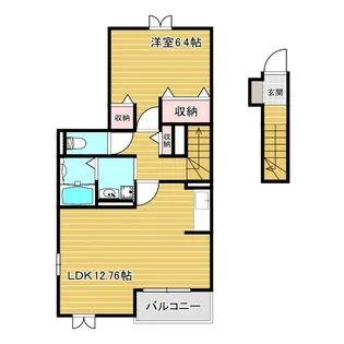ブリックフェアリー【2階】の間取り
