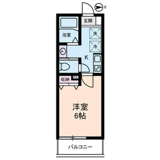 グランドール西尾久【2階】の間取り