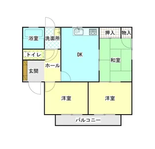 フレグランス石井【2階】の間取り