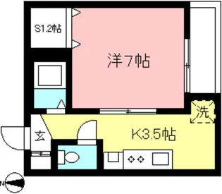 ハイツグリーン【2階】の間取り