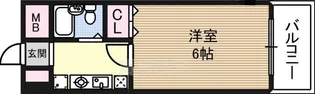 メゾンドサクラ大阪【4階】の間取り
