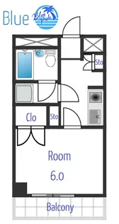コーポSD(SDビル)【2階】の間取り