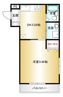 アルルミズエ【2階】の間取り
