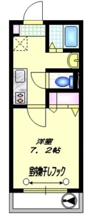 クレスト二子【1階】の間取り