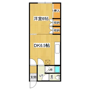 すずらんハイツ【2階】の間取り