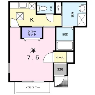 エテルノ武蔵小山【1階】の間取り