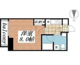 プレスタイル両国弐番館【10階】の間取り