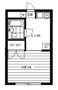 第二坂和ビル【3階】の間取り